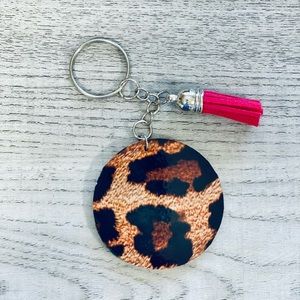 Leopard Keychain